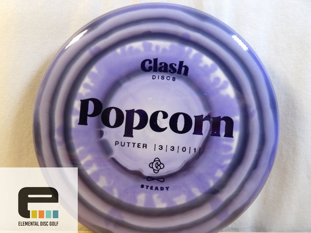 Clash Discs Steady Ring Popcorn - Elemental Disc Golf