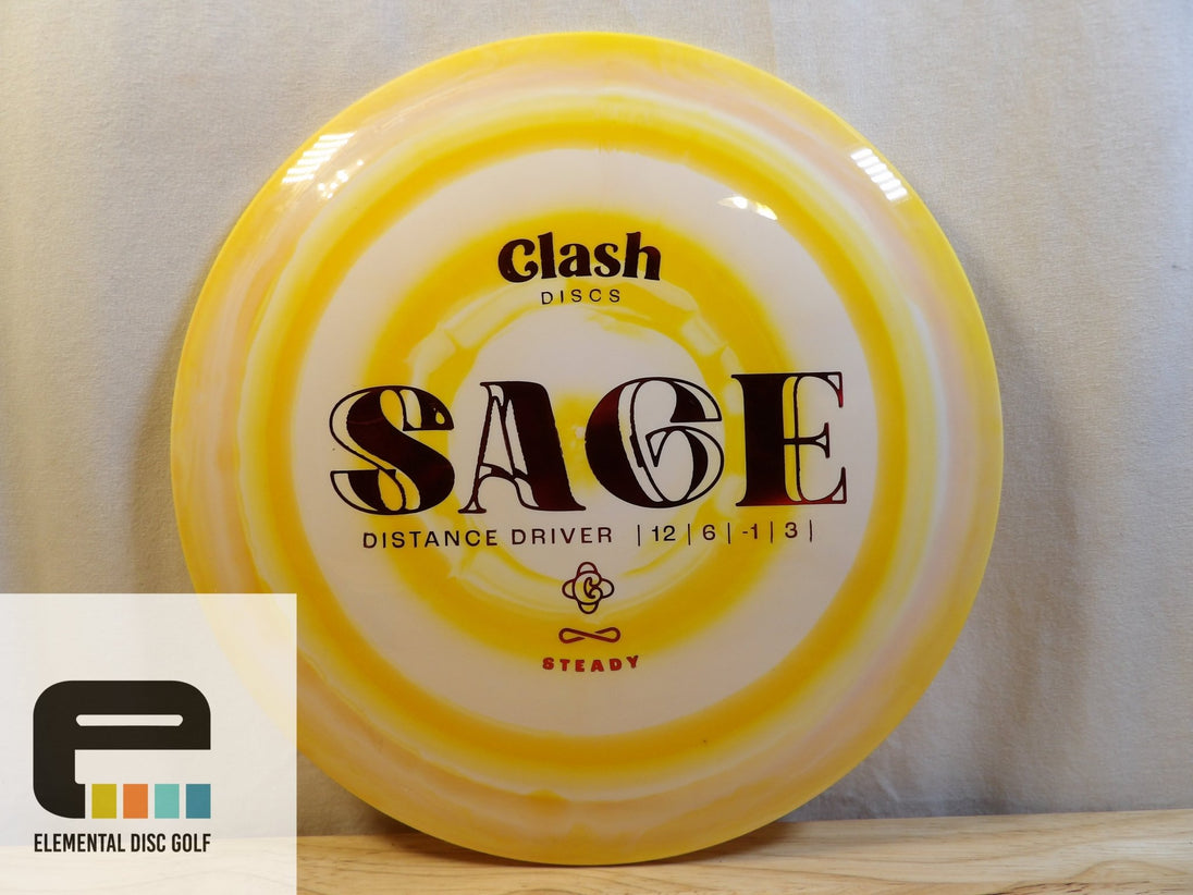 Clash Discs Steady Ring Sage - Elemental Disc Golf