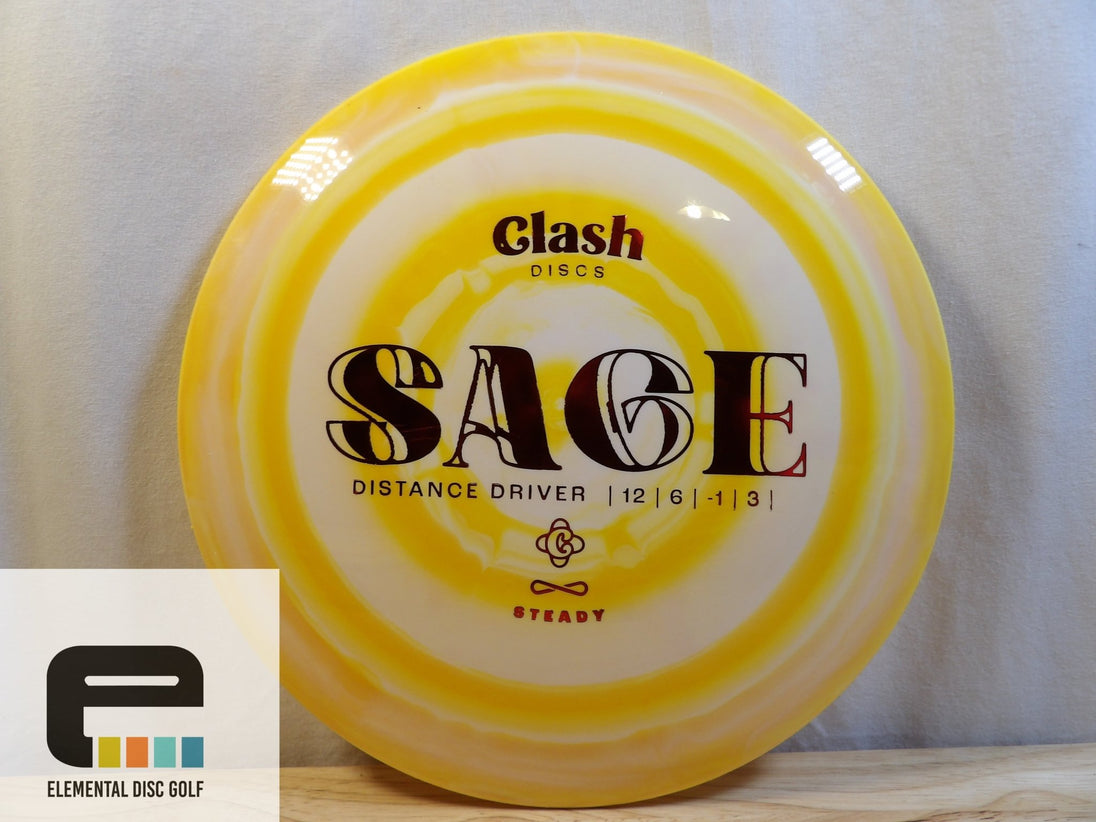 Clash Discs Steady Ring Sage - Elemental Disc Golf