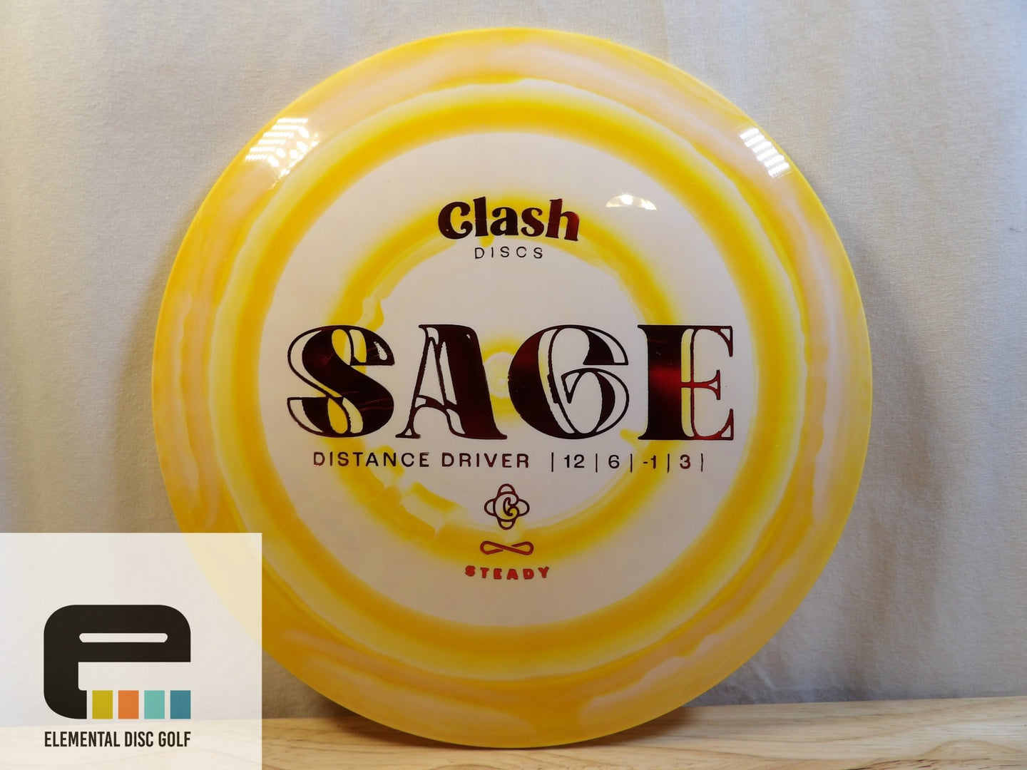 Clash Discs Steady Ring Sage - Elemental Disc Golf