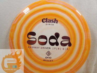 Clash Discs Steady Ring Soda (7/5/ - 2/2) - Elemental Disc Golf