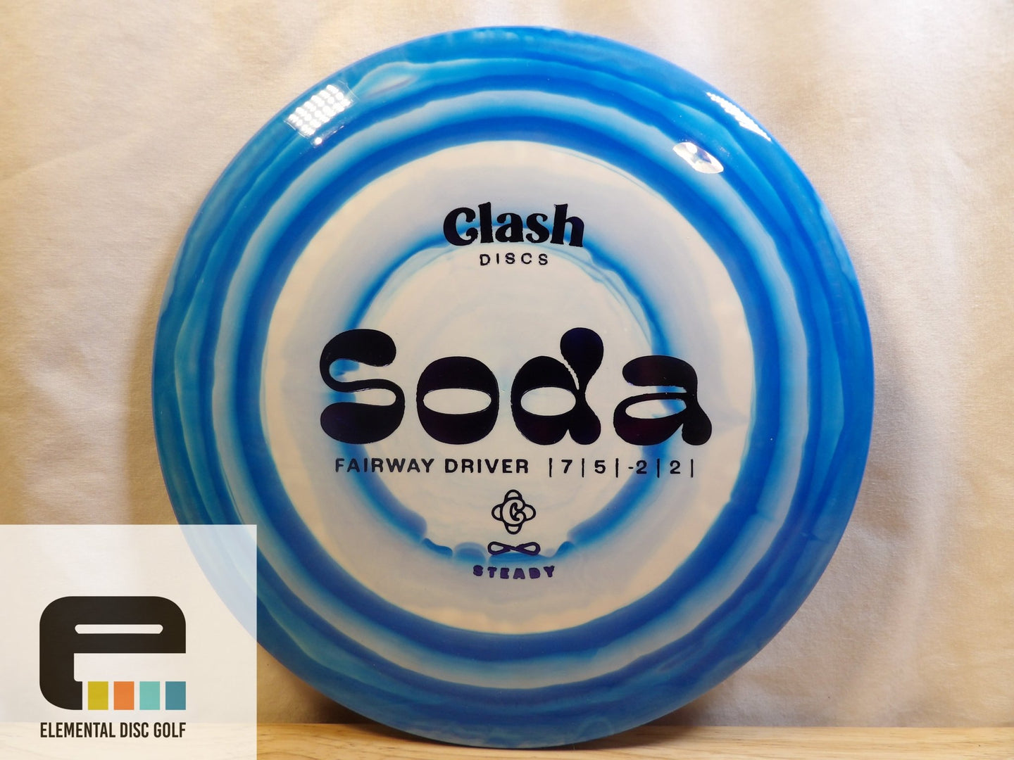 Clash Discs Steady Ring Soda - Elemental Disc Golf