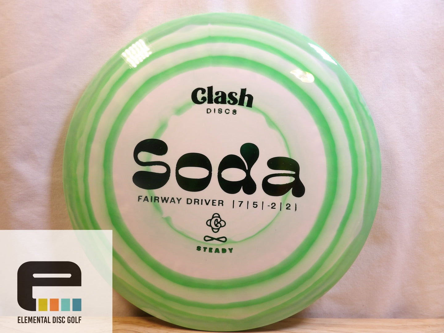 Clash Discs Steady Ring Soda - Elemental Disc Golf