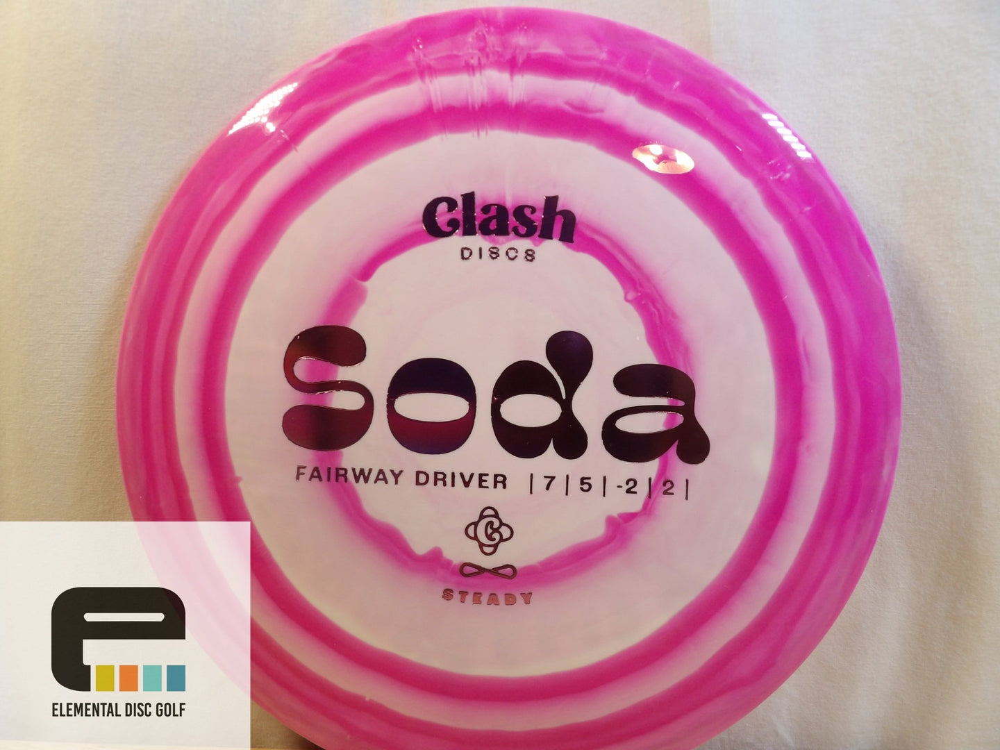 Clash Discs Steady Ring Soda - Elemental Disc Golf