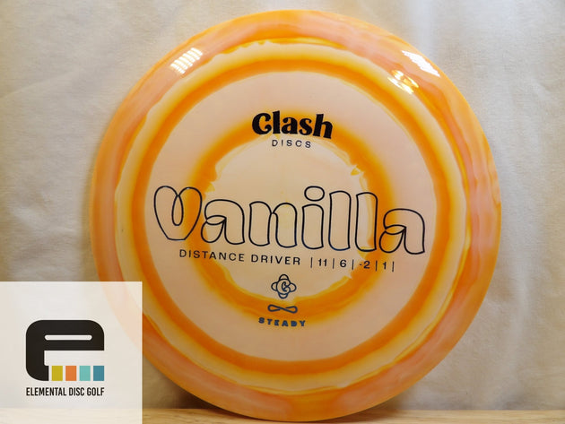 Clash Discs Steady Ring Vanilla - Elemental Disc Golf