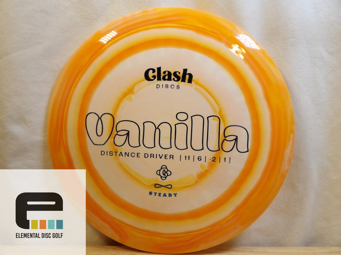 Clash Discs Steady Ring Vanilla - Elemental Disc Golf