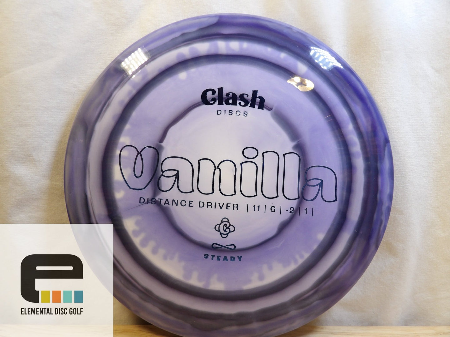 Clash Discs Steady Ring Vanilla - Elemental Disc Golf