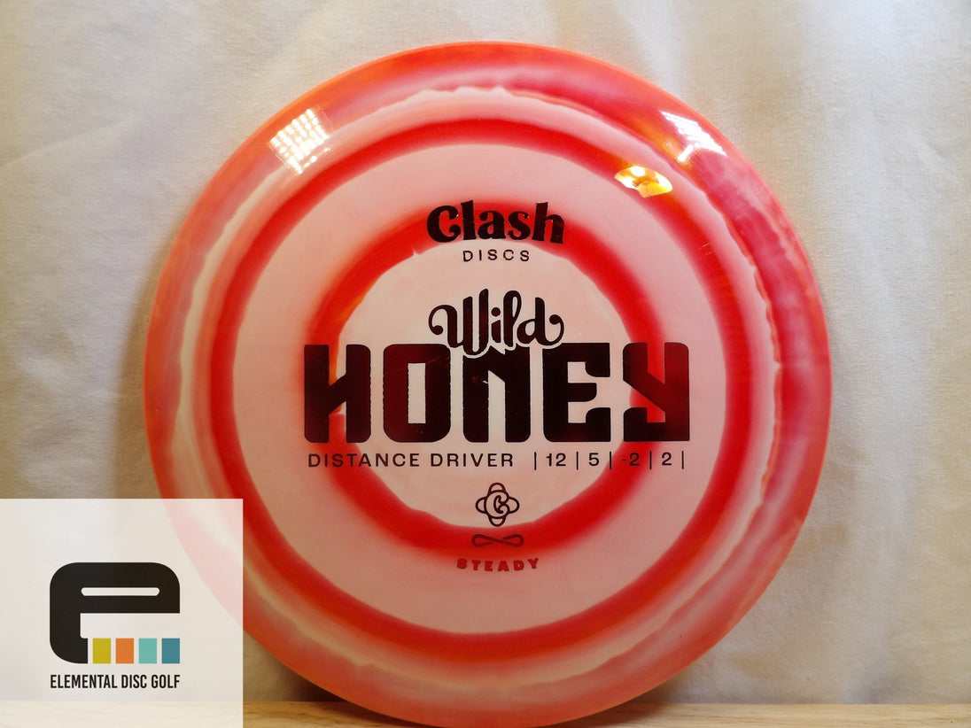 Clash Discs Steady Ring Wild Honey - Elemental Disc Golf