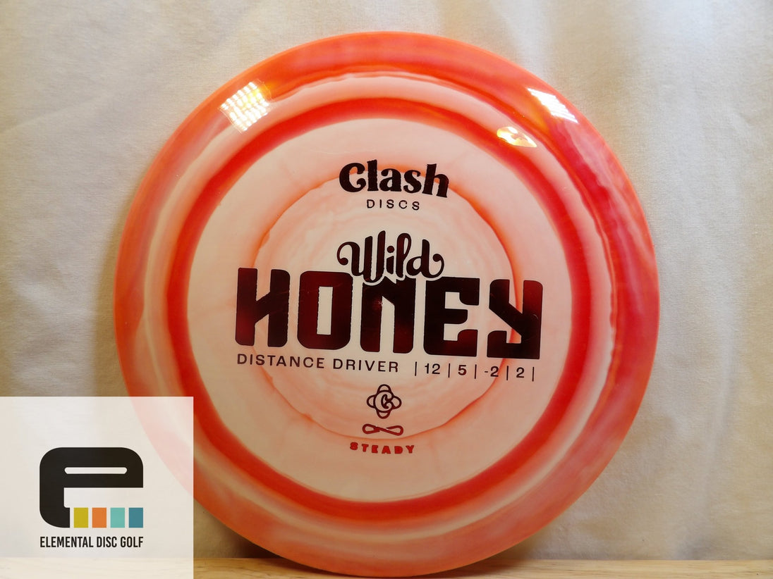 Clash Discs Steady Ring Wild Honey - Elemental Disc Golf