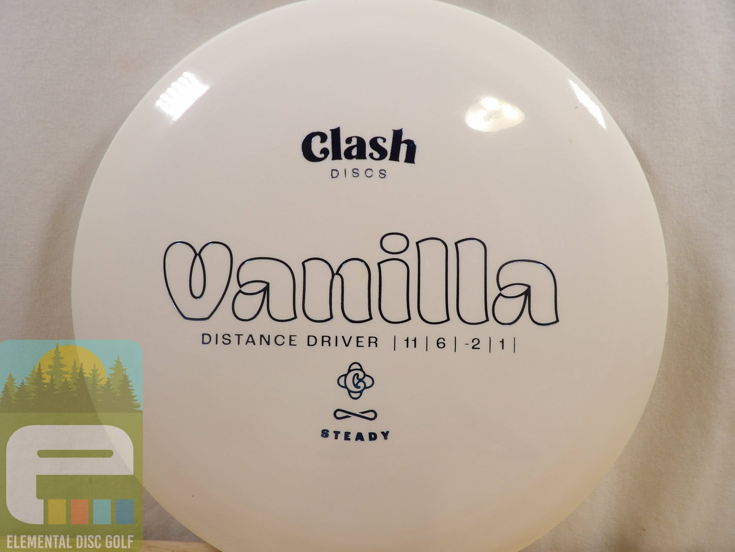 Clash Discs Steady Vanilla (11/6/ - 2/1) - Elemental Disc Golf