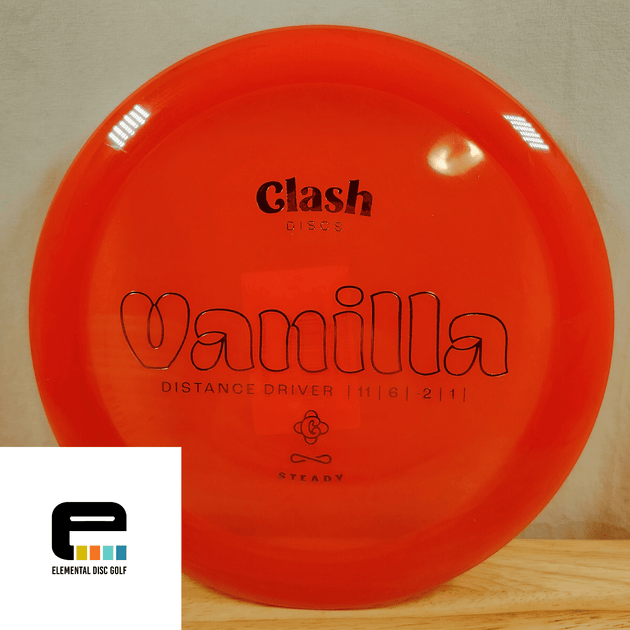 Clash Discs Steady Vanilla - Elemental Disc Golf