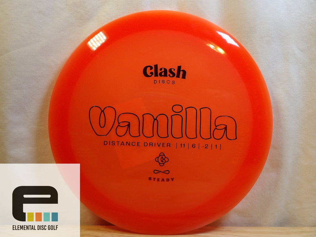 Clash Discs Steady Vanilla - Elemental Disc Golf