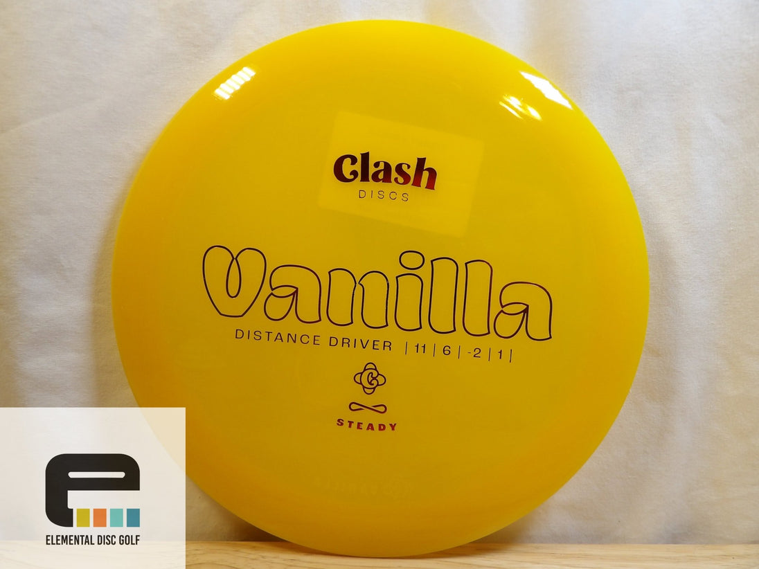 Clash Discs Steady Vanilla - Elemental Disc Golf