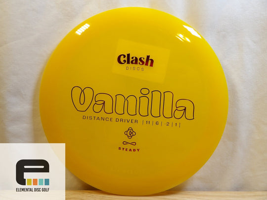 Clash Discs Steady Vanilla - Elemental Disc Golf