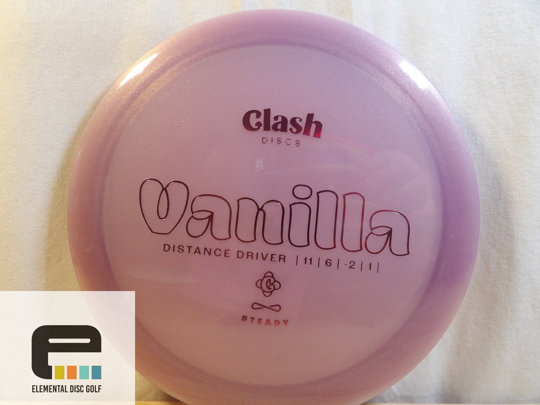 Clash Discs Steady Vanilla - Elemental Disc Golf