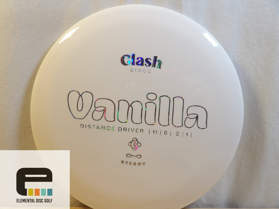 Clash Discs Steady Vanilla - Elemental Disc Golf