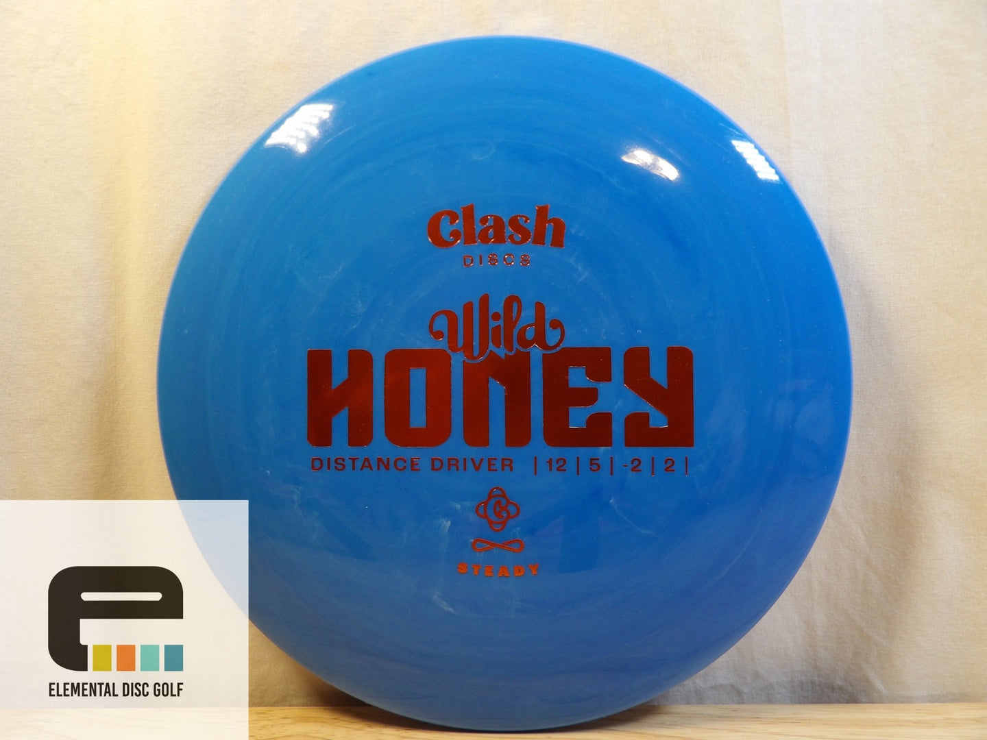 Clash Discs Steady Wild Honey - Elemental Disc Golf