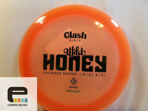 Clash Discs Steady Wild Honey - Elemental Disc Golf