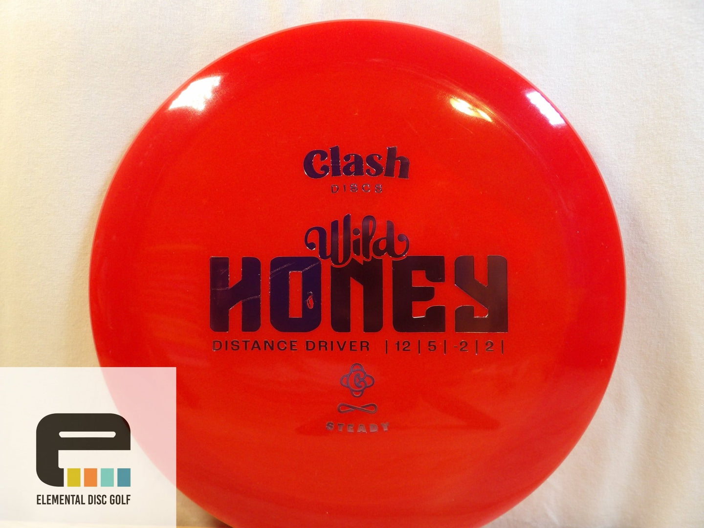 Clash Discs Steady Wild Honey - Elemental Disc Golf