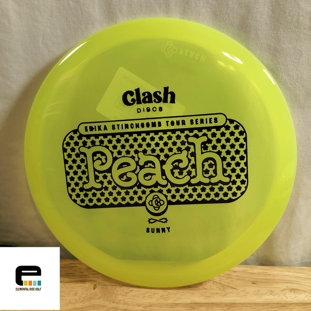 Clash Discs Sunny Peach (Erica Stinchcomb Tour Series) - Elemental Disc Golf