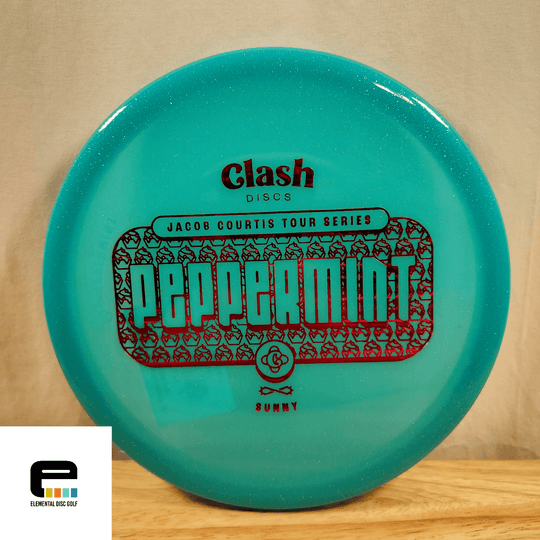 Clash Discs Sunny Peppermint (Jacob Courtis Tour Series) - Elemental Disc Golf