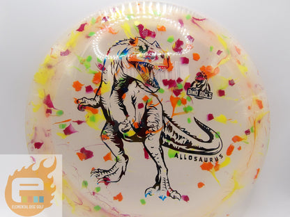 Dino Discs Egg Shell Allosaurus (12/6/-3/1) - Elemental Disc Golf