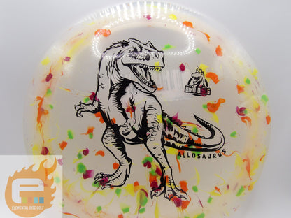 Dino Discs Egg Shell Allosaurus (12/6/-3/1) - Elemental Disc Golf