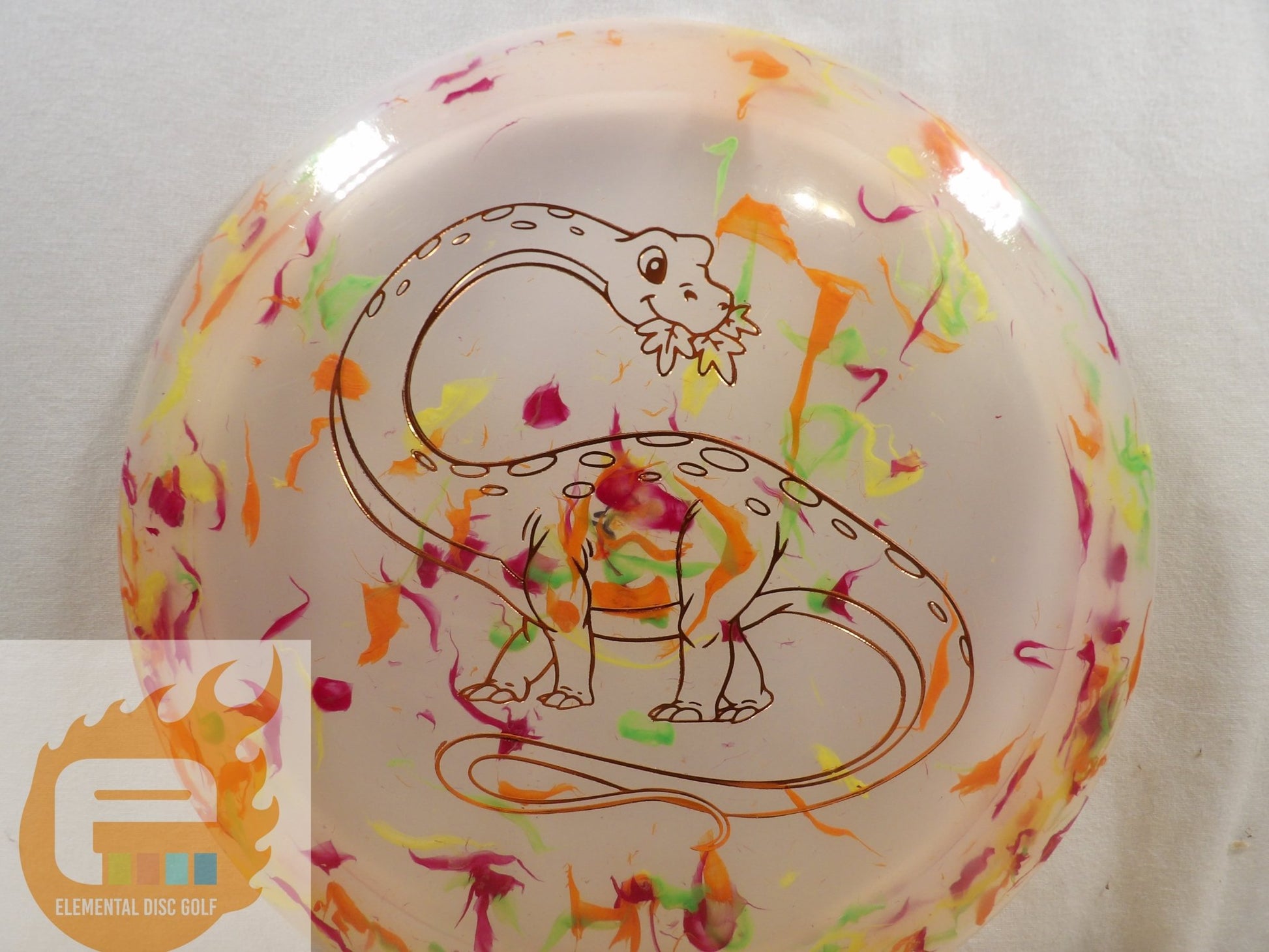 Dino Discs Egg Shell Diplodocus (8/5/ - 2/1) - Elemental Disc Golf