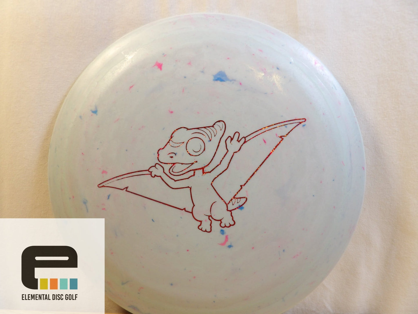 Dino Discs Egg Shell Pterodactyl - Elemental Disc Golf