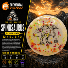 Dino Discs Egg Shell Spinosaurus (12/5/0/2) - Elemental Disc Golf
