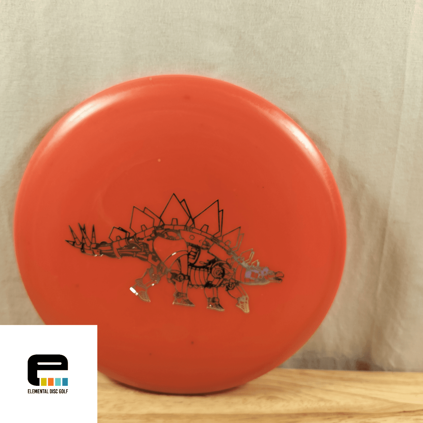 Dino Discs Egg Shell Stegosaurus (5/5/-4/2) - Elemental Disc Golf