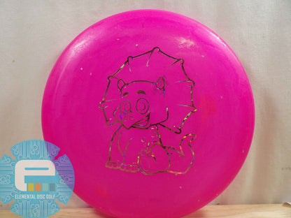 Dino Discs Egg Shell Triceratops (3/3/-3/1) - Elemental Disc Golf
