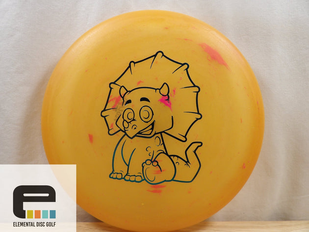 Dino Discs Egg Shell Triceratops - Elemental Disc Golf