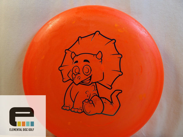 Dino Discs Egg Shell Triceratops - Elemental Disc Golf