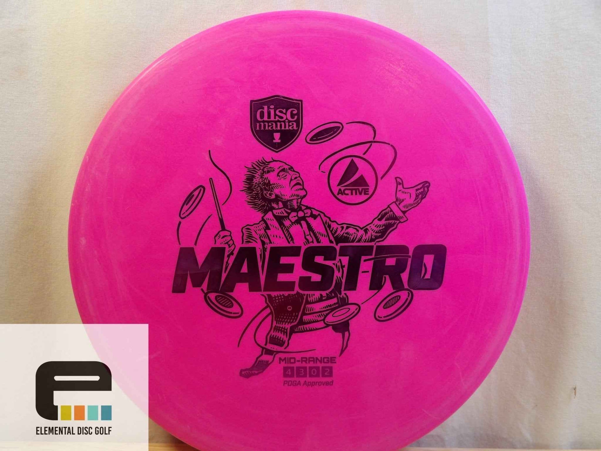 Discmania Active Maestro (4/3/0/2) - Elemental Disc Golf