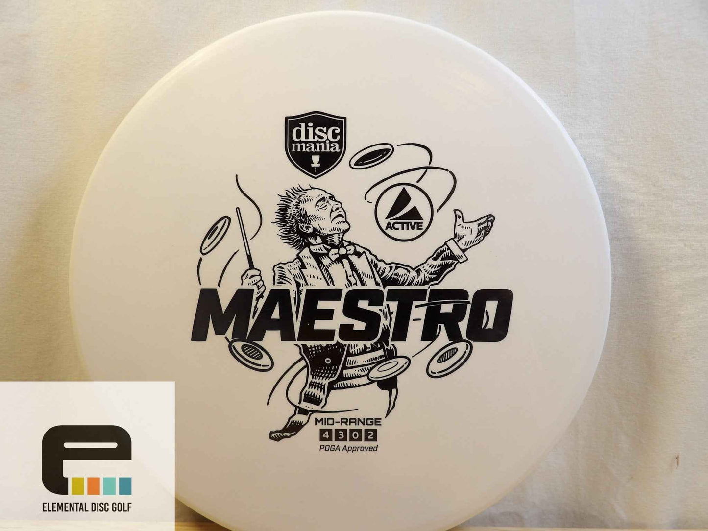 Discmania Active Maestro (4/3/0/2) - Elemental Disc Golf