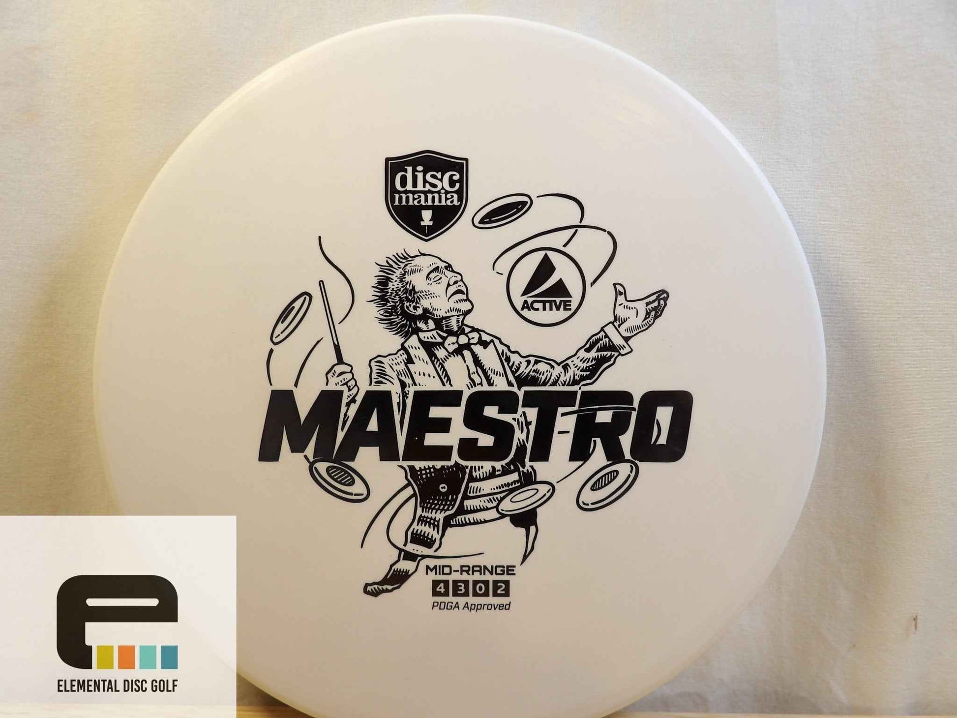 Discmania Active Maestro (4/3/0/2) - Elemental Disc Golf