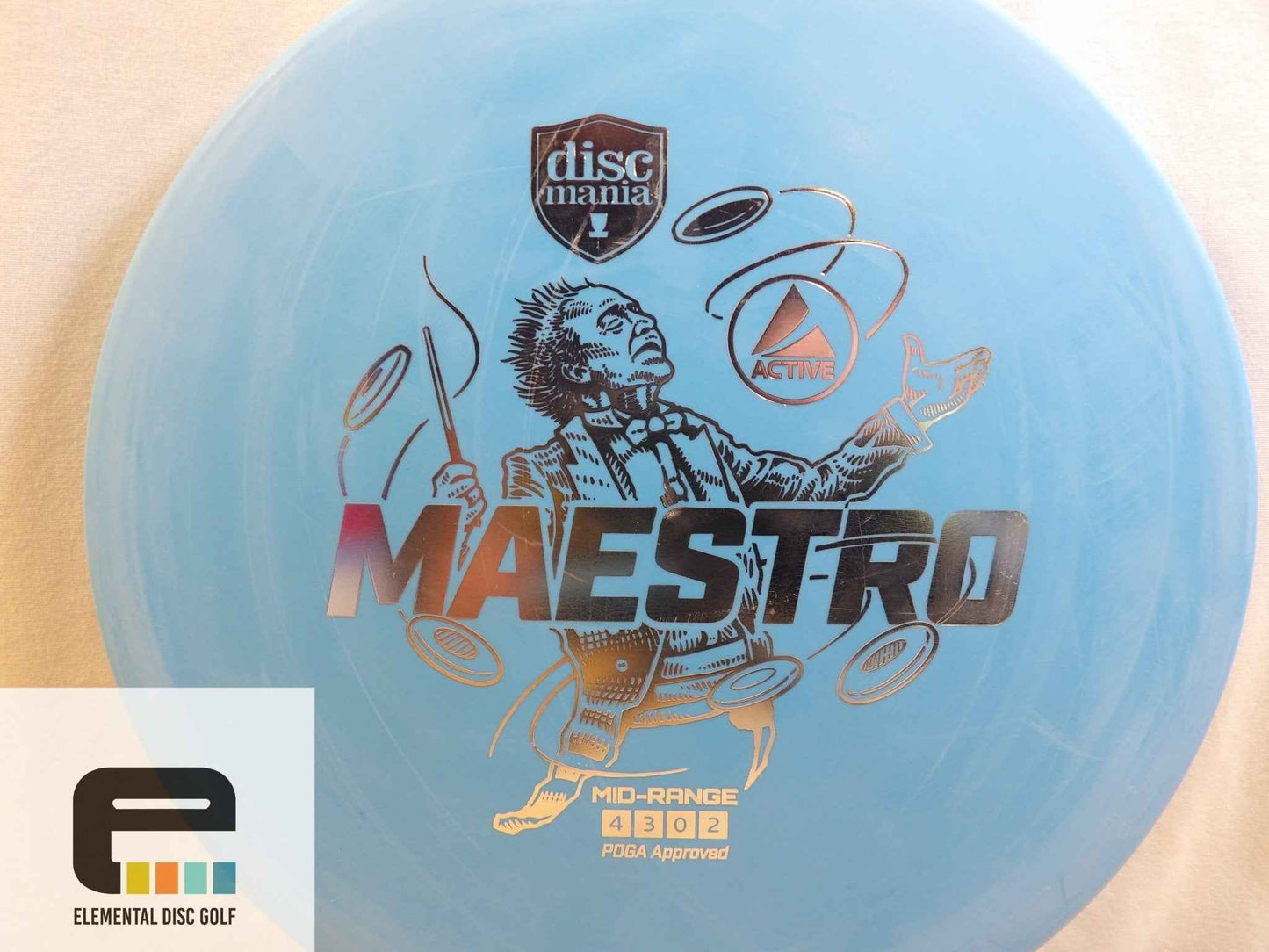 Discmania Active Maestro (4/3/0/2) - Elemental Disc Golf