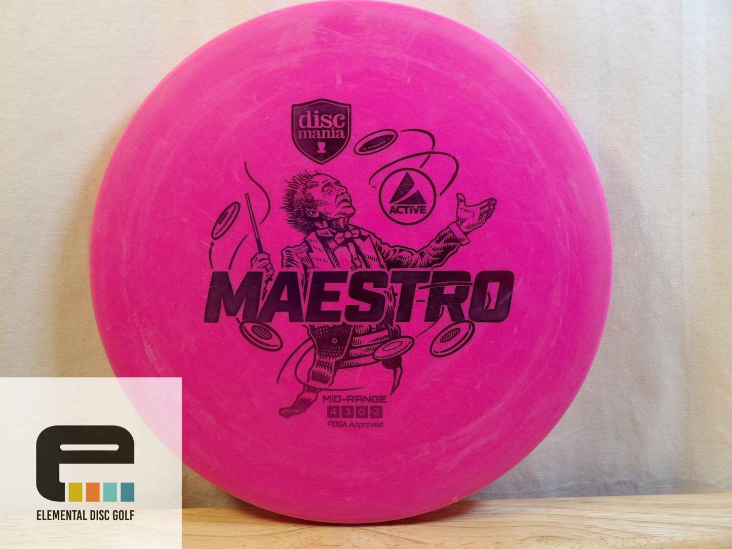 Discmania Active Maestro (4/3/0/2) - Elemental Disc Golf