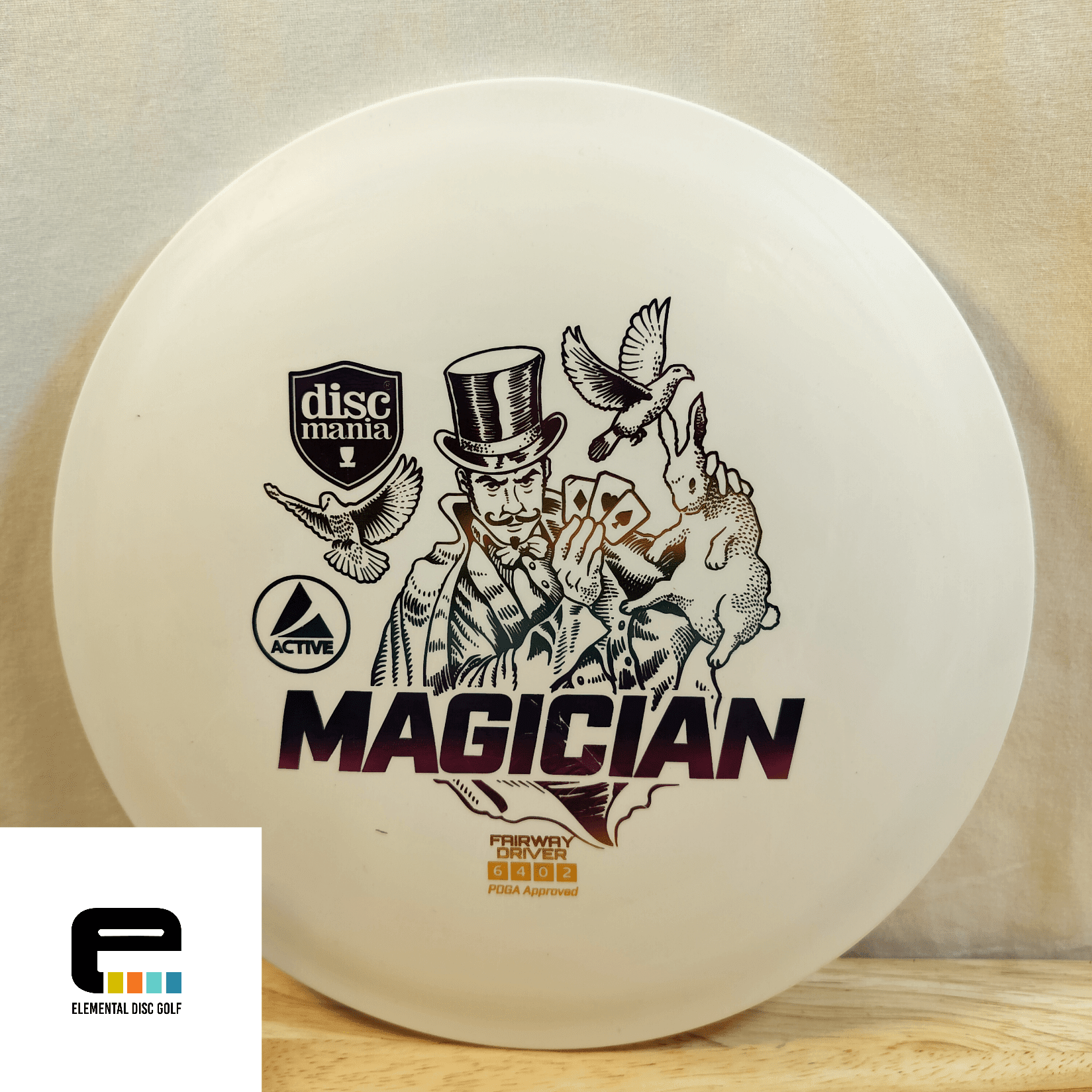 Discmania Active Magician (6/4/0/2) - Elemental Disc Golf