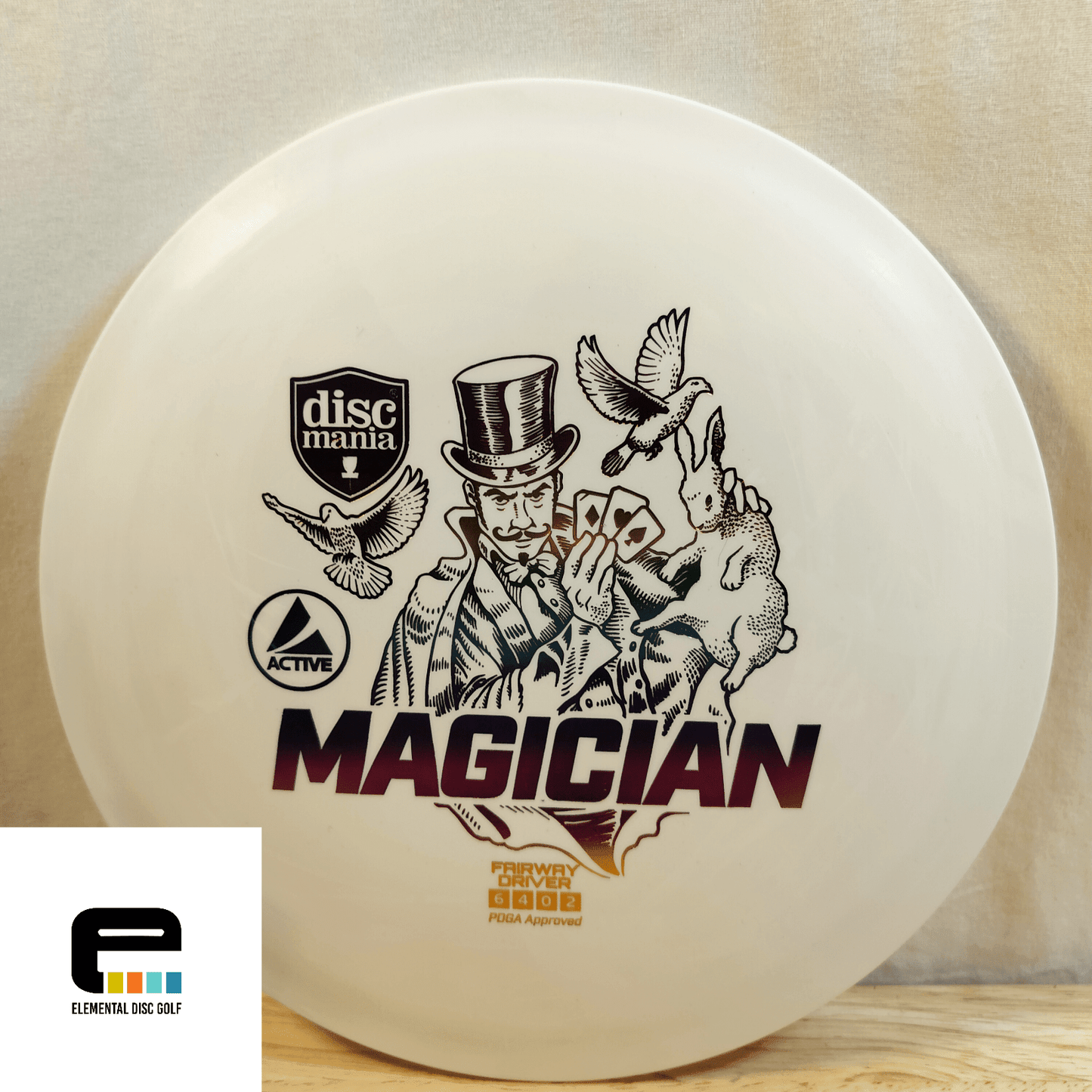Discmania Active Magician (6/4/0/2) - Elemental Disc Golf