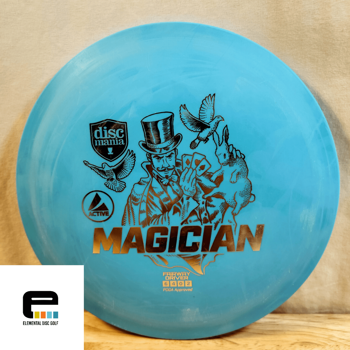 Discmania Active Magician (6/4/0/2) - Elemental Disc Golf