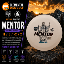 Discmania Active Mentor (11/5/-2/2) - Elemental Disc Golf