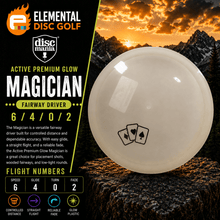 Discmania Active Premium Glow Magician (6/4/0/2) - Elemental Disc Golf