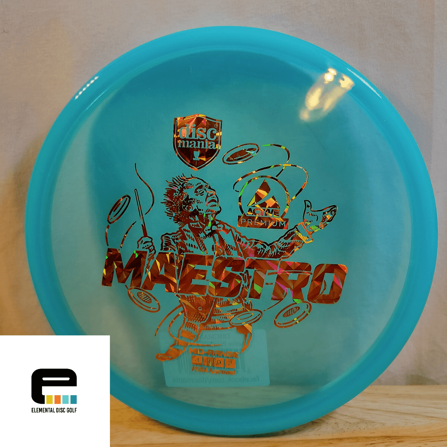 Discmania Active Premium Maestro (4/3/0/2) - Elemental Disc Golf