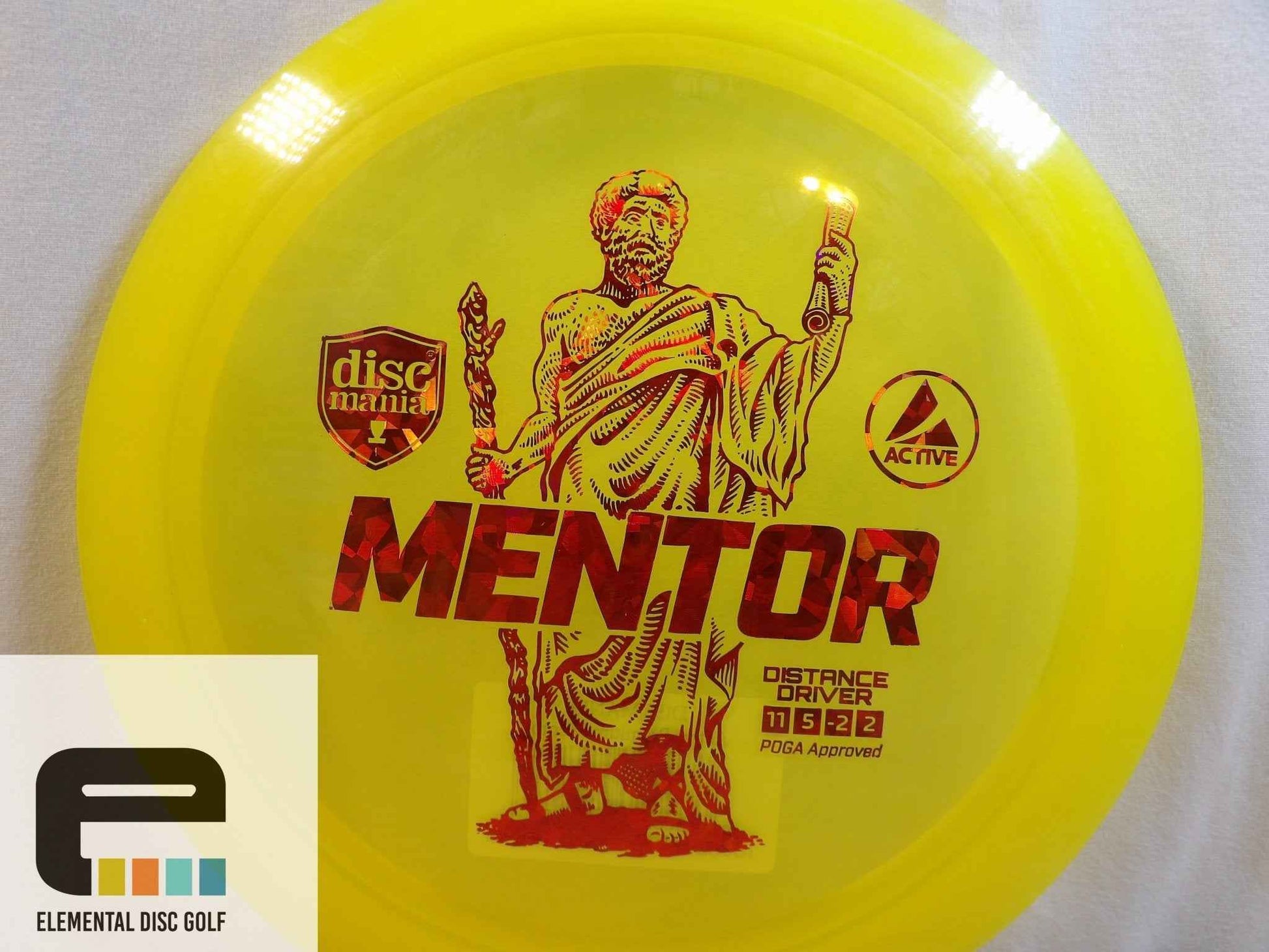 Discmania Active Premium Mentor (11/5/-2/2) - Elemental Disc Golf