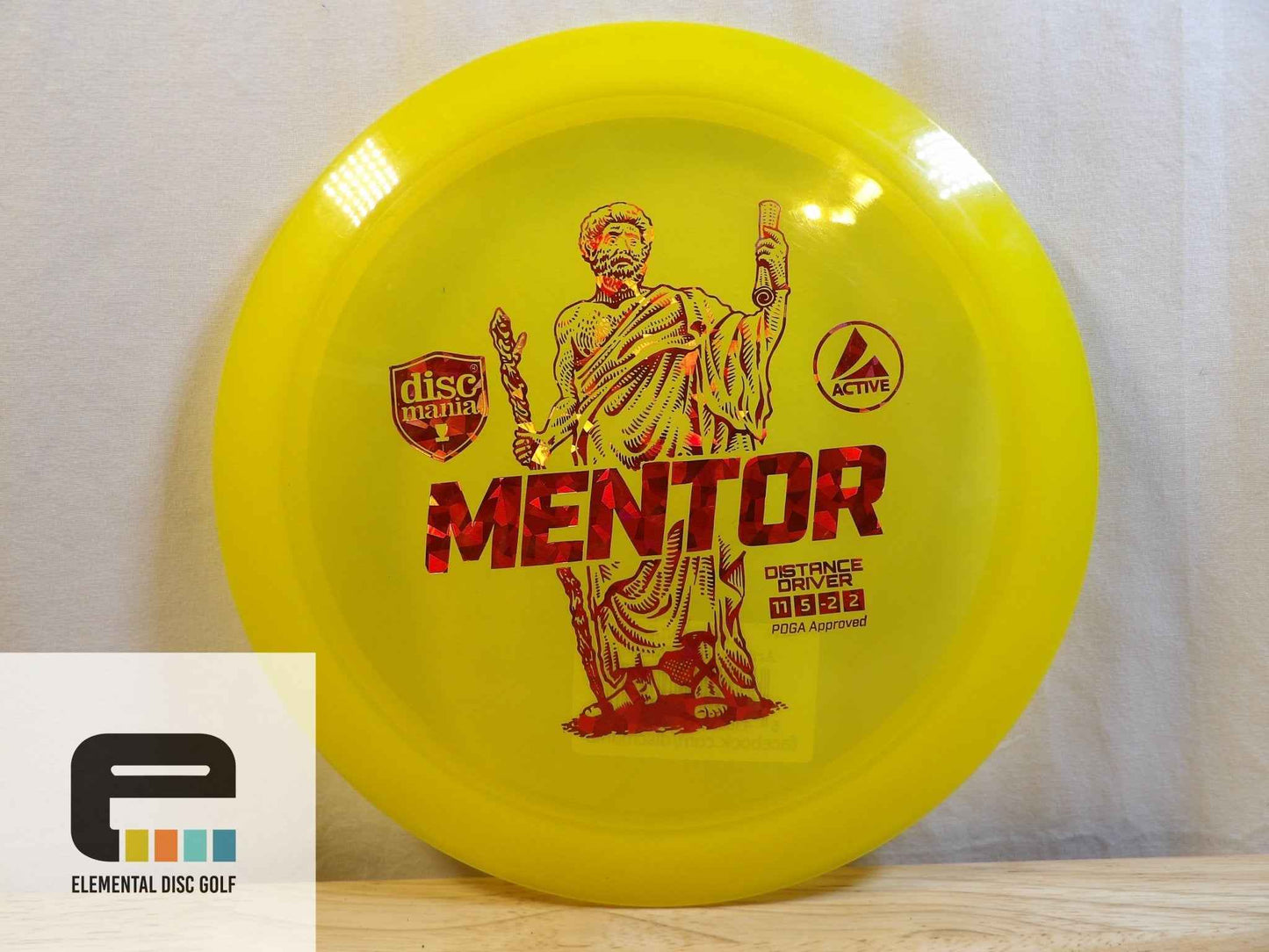 Discmania Active Premium Mentor (11/5/-2/2) - Elemental Disc Golf