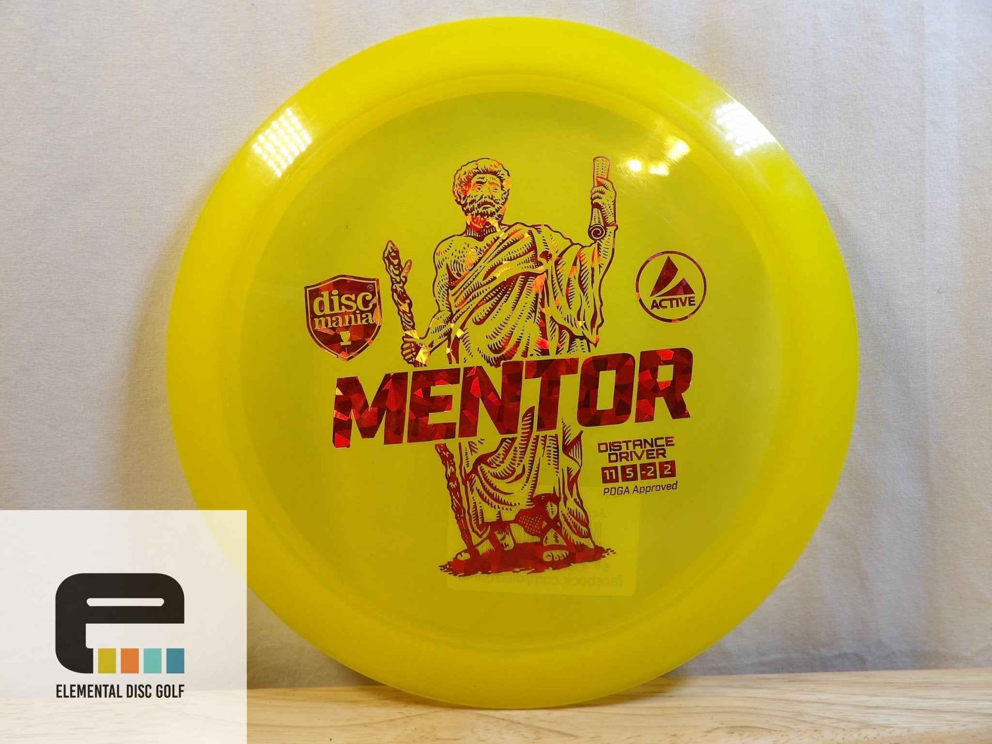 Discmania Active Premium Mentor (11/5/-2/2) - Elemental Disc Golf
