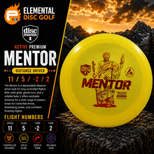 Discmania Active Premium Mentor (11/5/-2/2) - Elemental Disc Golf
