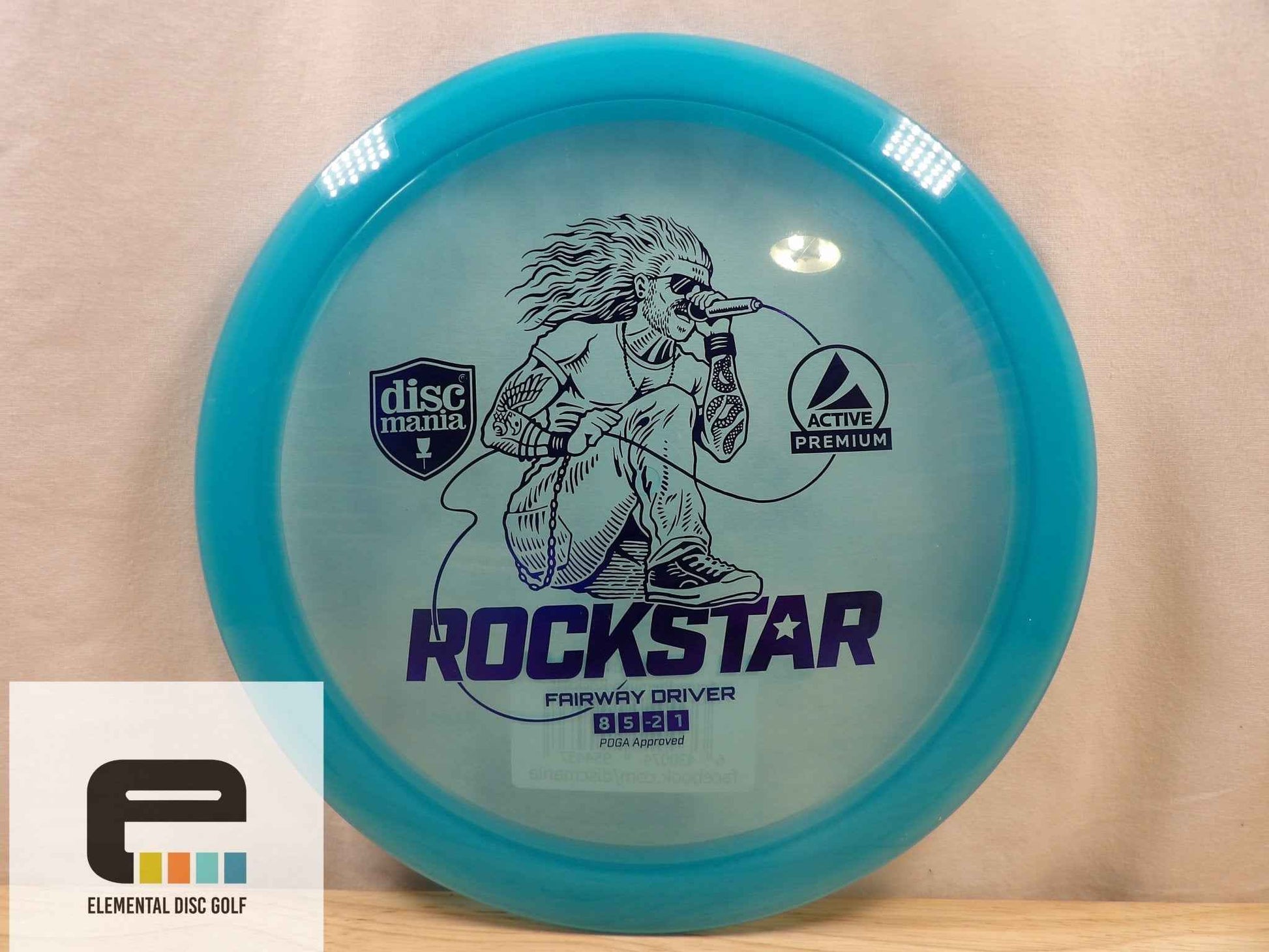 Discmania Active Premium Rockstar (8/5/-2/1) - Elemental Disc Golf